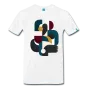 Dengeli Eksenler Modernist Geometrik Baskı