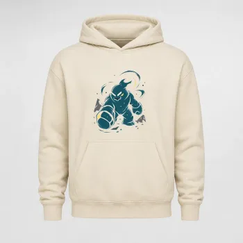 Kış Yankısı Kar Yaratığı Sweatshirt ve Hoodie Baskı Tasarımı
