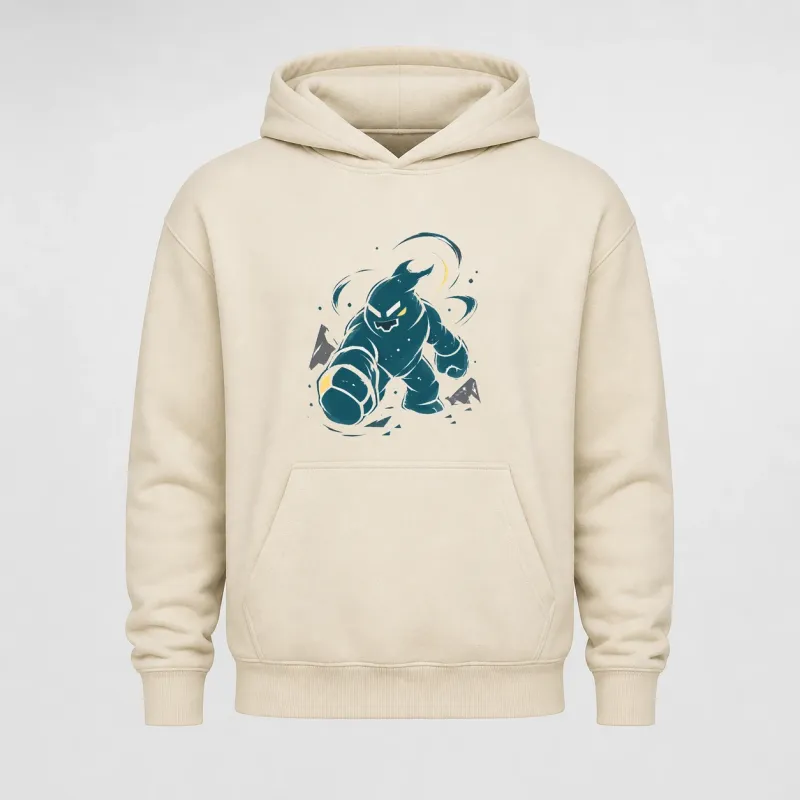 Kış Yankısı Kar Yaratığı Sweatshirt ve Hoodie Baskı Tasarımı