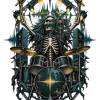 Rezonans Muhafızı Heavy Metal Maskot Tasarımı